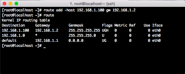 How To Use Route Command On RHEL CentOS Linux LinTut