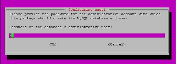 Enter mysql root password