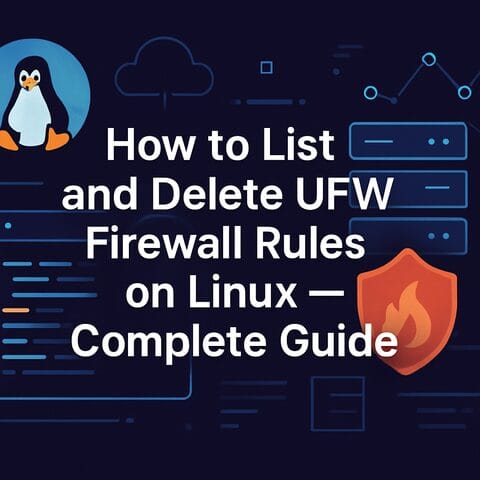 How to List and Delete UFW Firewall Rules on Linux — Complete Guide