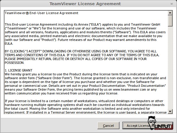 install teamviewer 11 linux