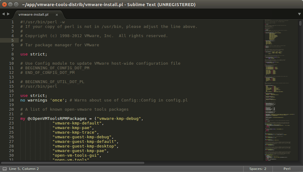 Sublime Text Editor
