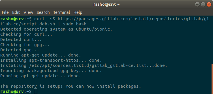 how to install gitlab on fedora 27