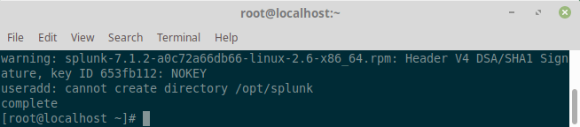 Install Splunk log file analizer