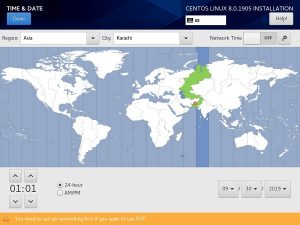 Настройка timezone centos 8