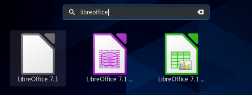 Start LibreOffice