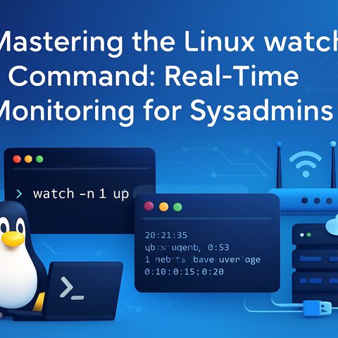 Mastering the Linux watch Command: Real-Time Monitoring for Sysadmins